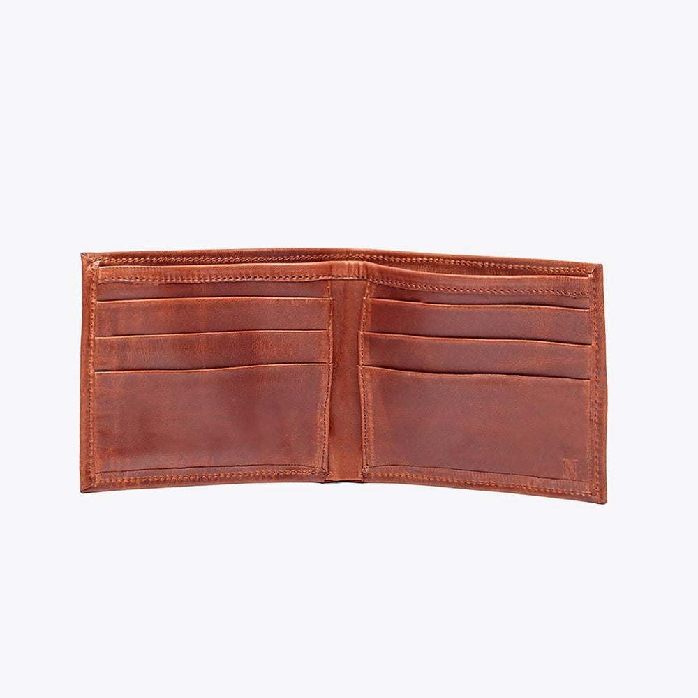 Nisolo Brewer Wallet Brandy | Men Bags &amp; Wallets