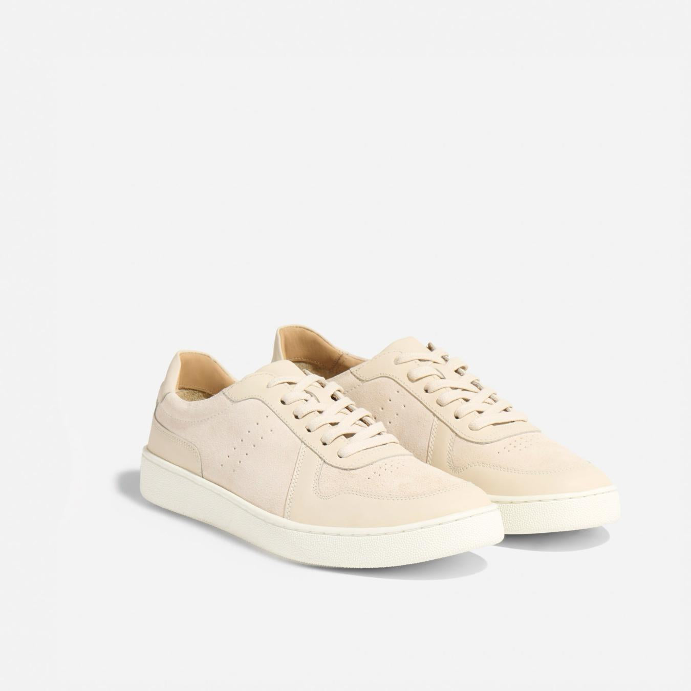 Nisolo Bria Go-To Court Sneaker Bone | Women Sneakers