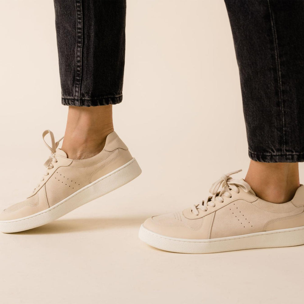 Nisolo Bria Go-To Court Sneaker Bone | Women Sneakers