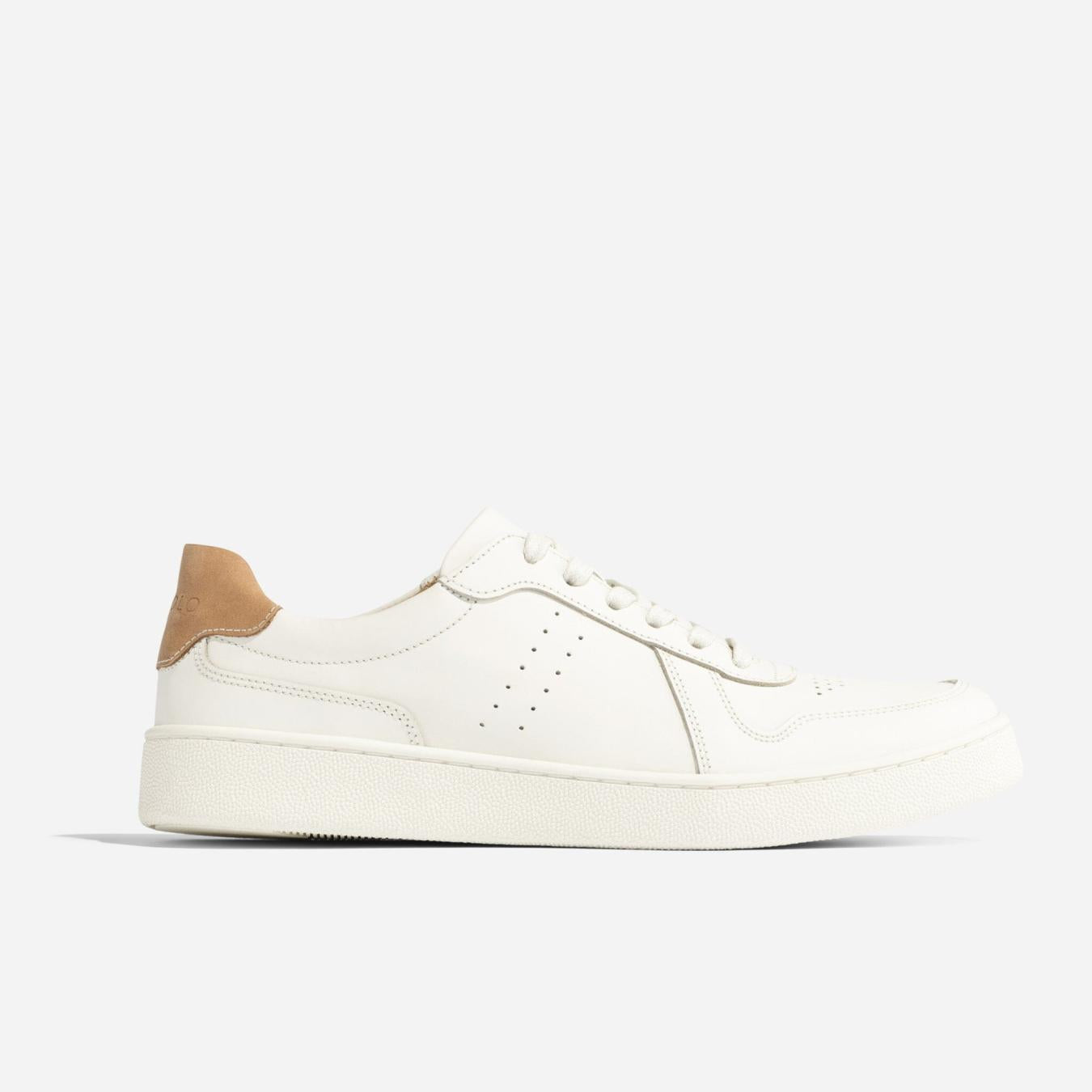 Nisolo Bria Go-To Court Sneaker White | Women Sneakers
