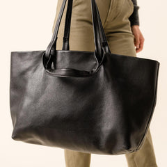 Nisolo Camila Everyday Tote Black | Women Bags &amp; Wallets