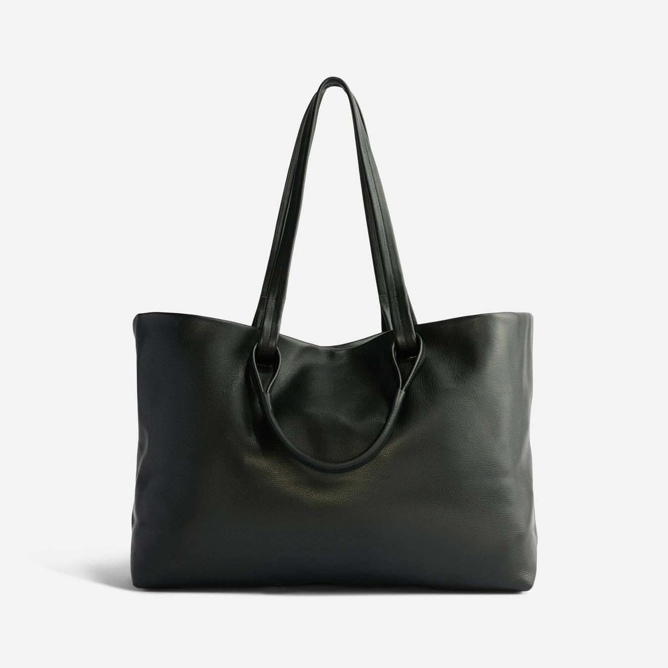 Nisolo Camila Everyday Tote Black | Women Bags &amp; Wallets