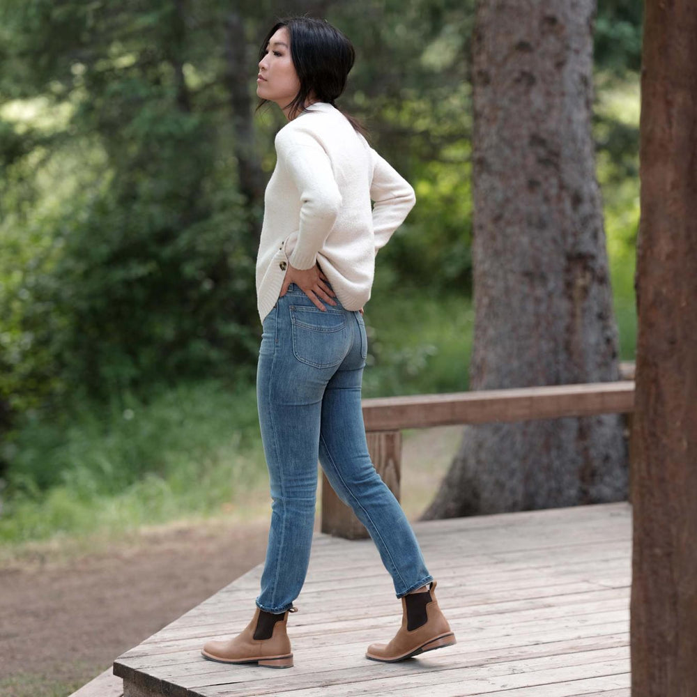 Nisolo Carmen Chelsea Boot Almond | Women Boots