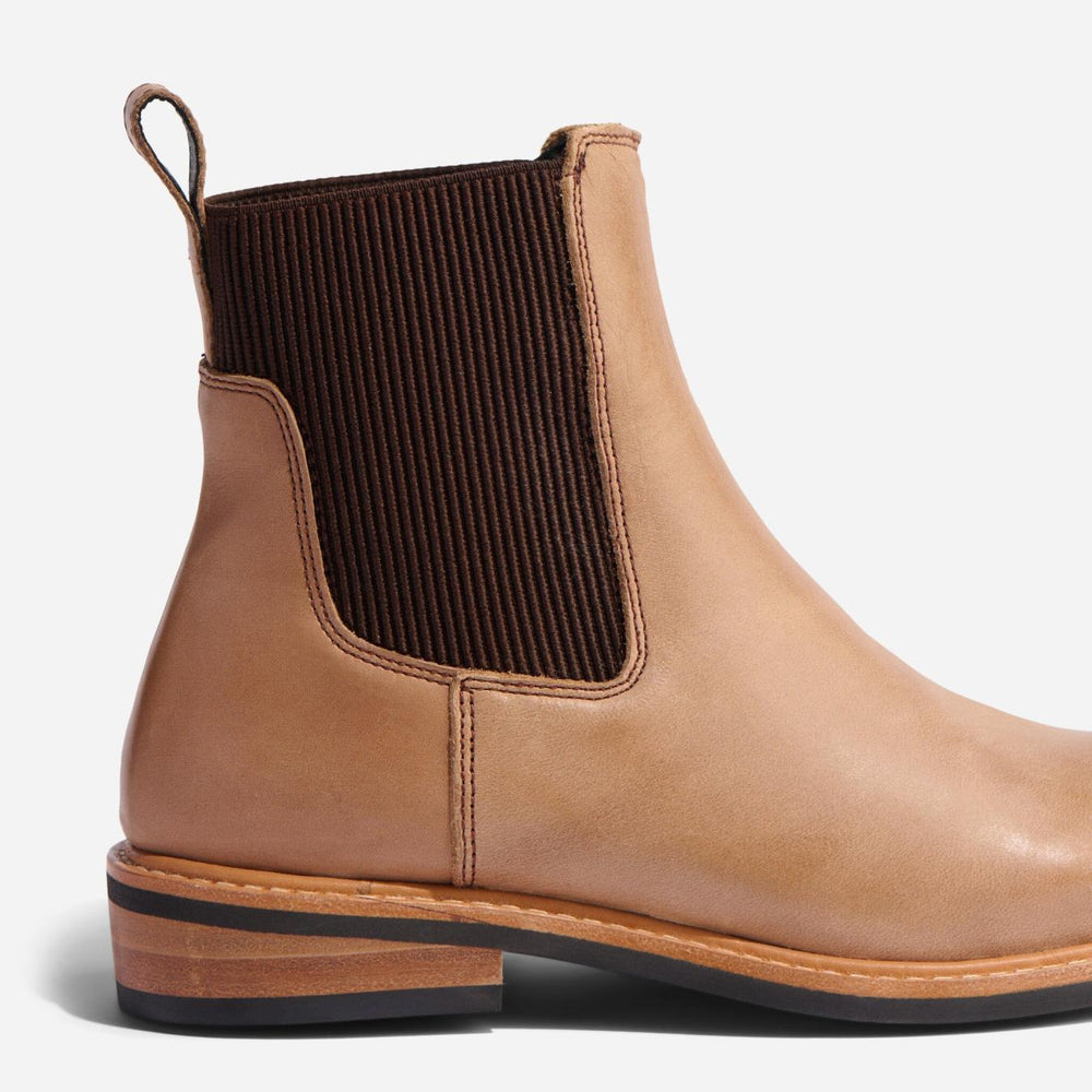 Nisolo Carmen Chelsea Boot Almond | Women Boots