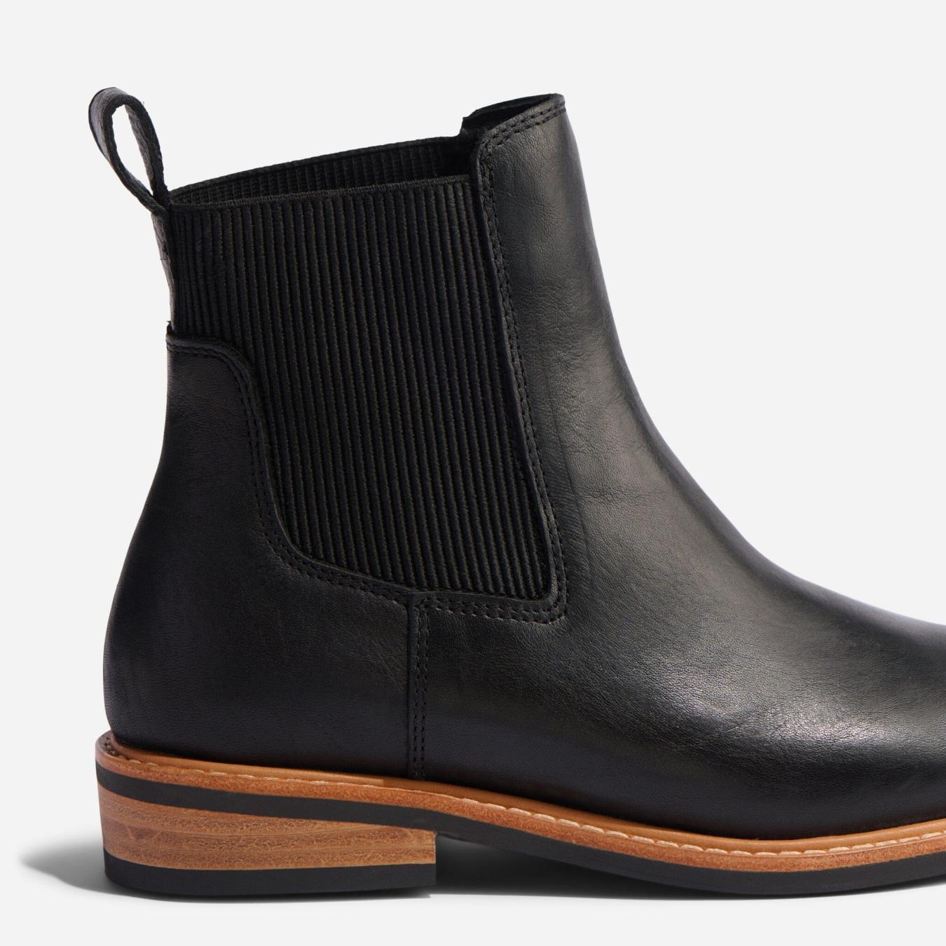 Nisolo Carmen Chelsea Boot Black | Women Boots