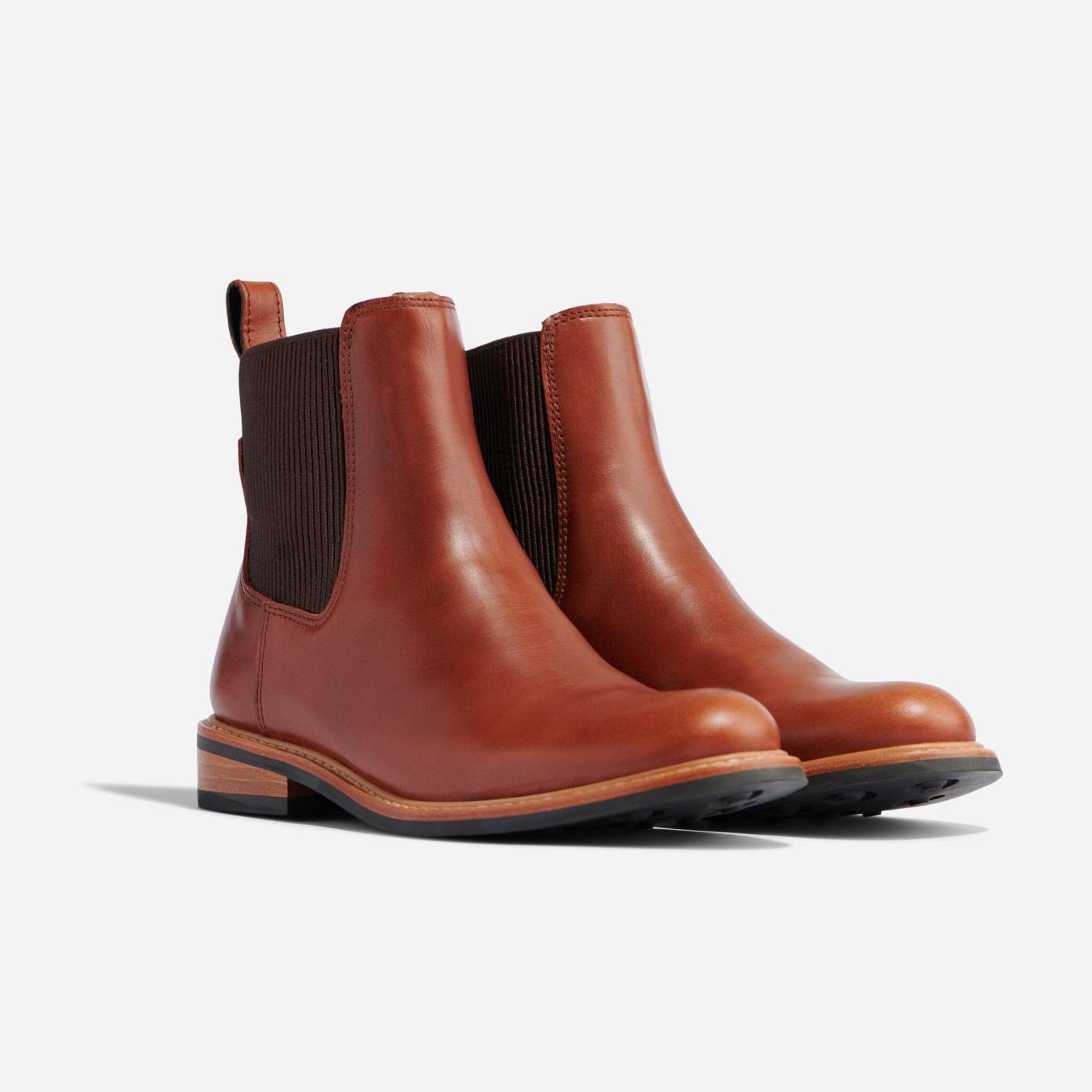 Nisolo Carmen Chelsea Boot Brandy | Women Boots