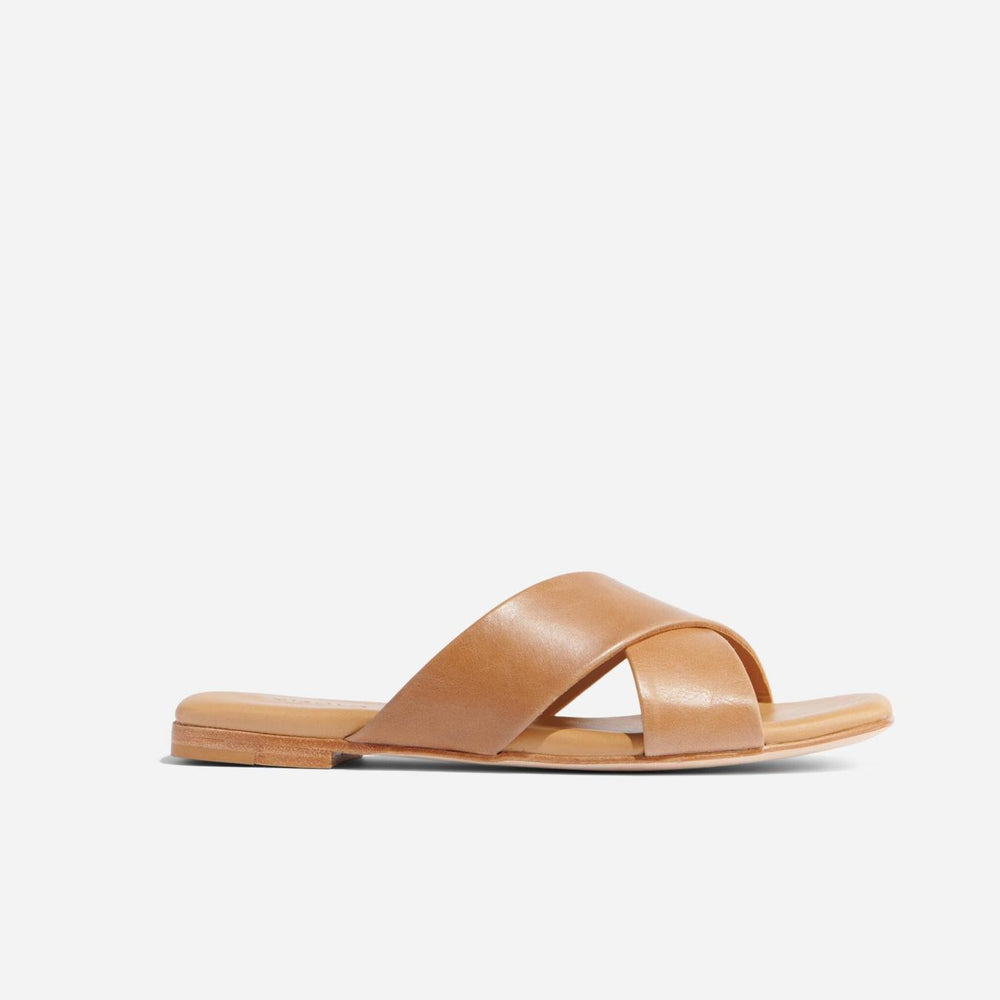 Nisolo Catalina Slide Sandal Almond | Women Sandals