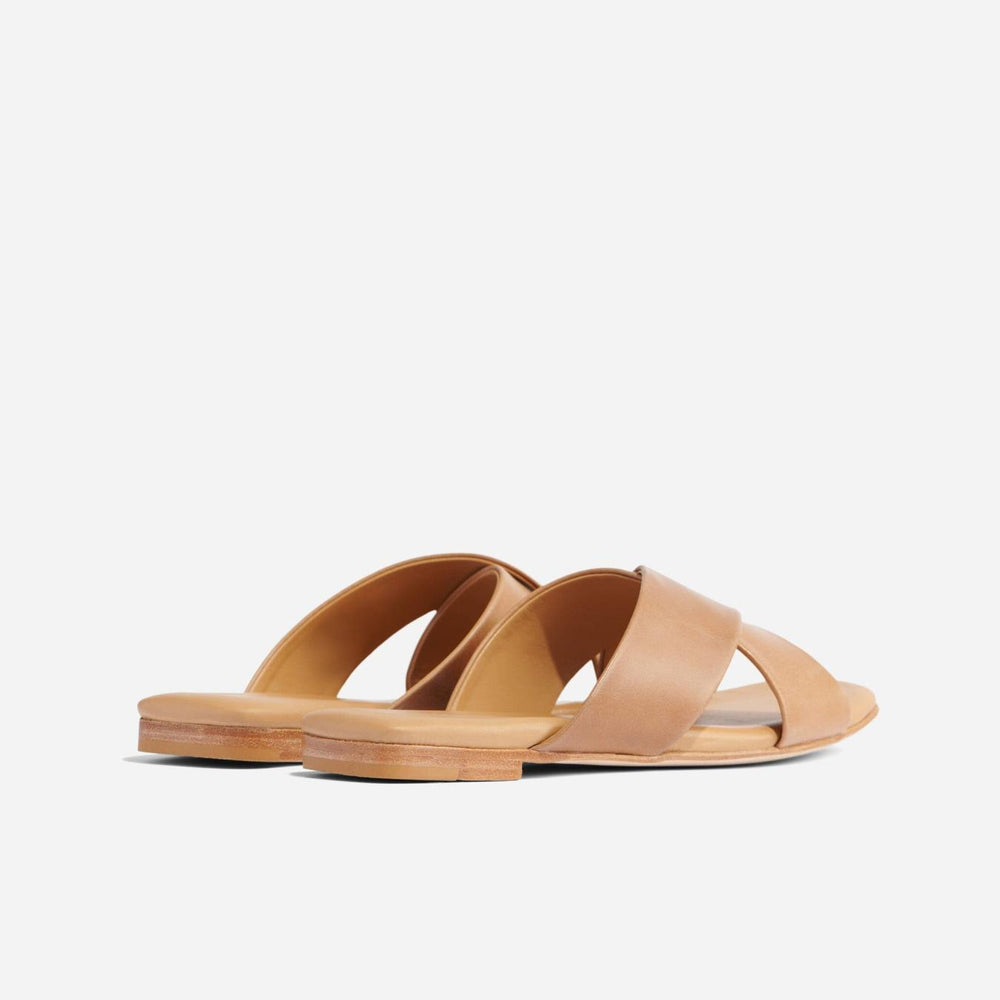 Nisolo Catalina Slide Sandal Almond | Women Sandals