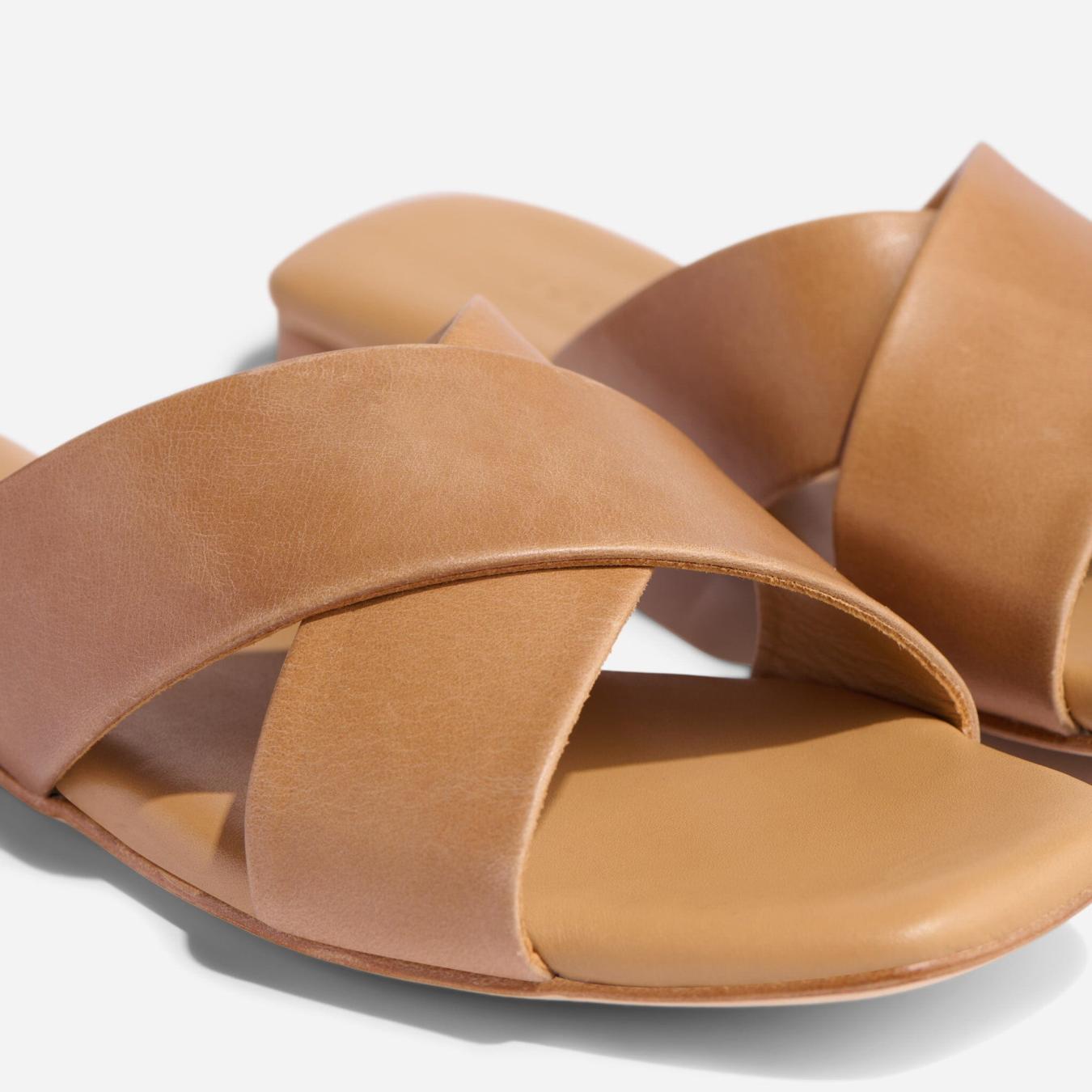 Nisolo Catalina Slide Sandal Almond | Women Sandals