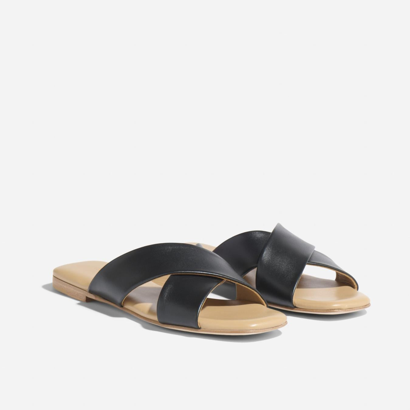 Nisolo Catalina Slide Sandal Black | Women Flats &amp; Slip Ons