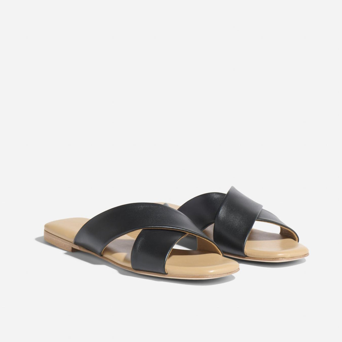 Nisolo Catalina Slide Sandal Black | Women Flats &amp; Slip Ons