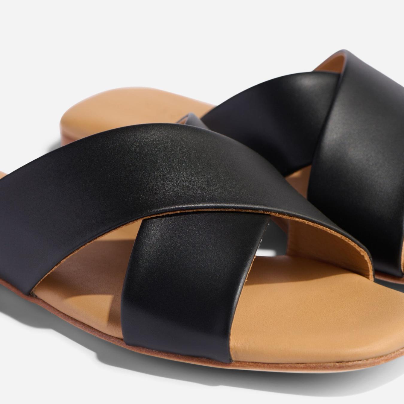 Nisolo Catalina Slide Sandal Black | Women Flats &amp; Slip Ons