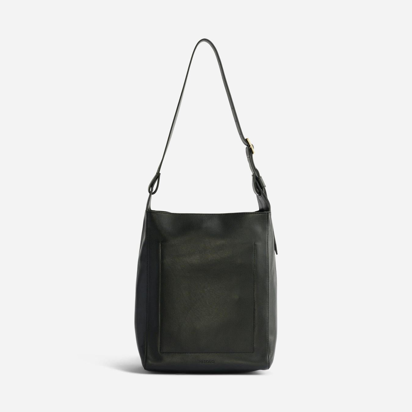Nisolo Cecilia Go-To Shoulder Bag Black | Women Bags &amp; Wallets
