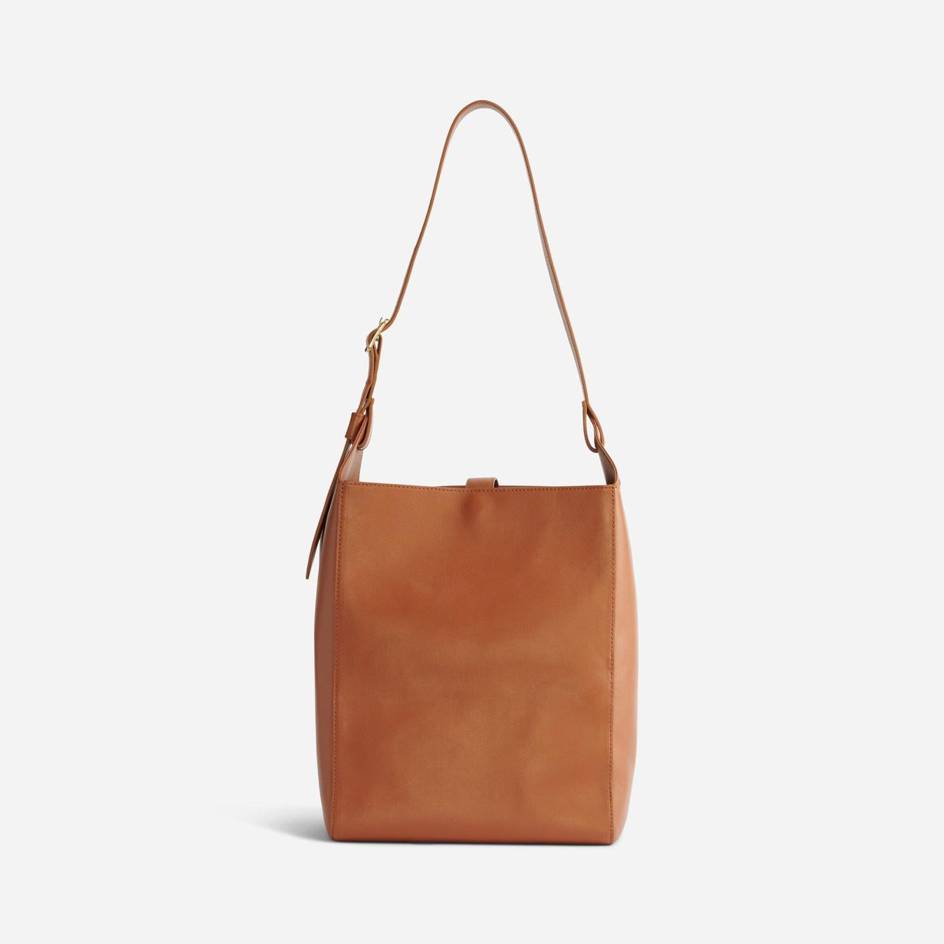 Nisolo Cecilia Go-To Shoulder Bag Caramel | Women Bags &amp; Wallets
