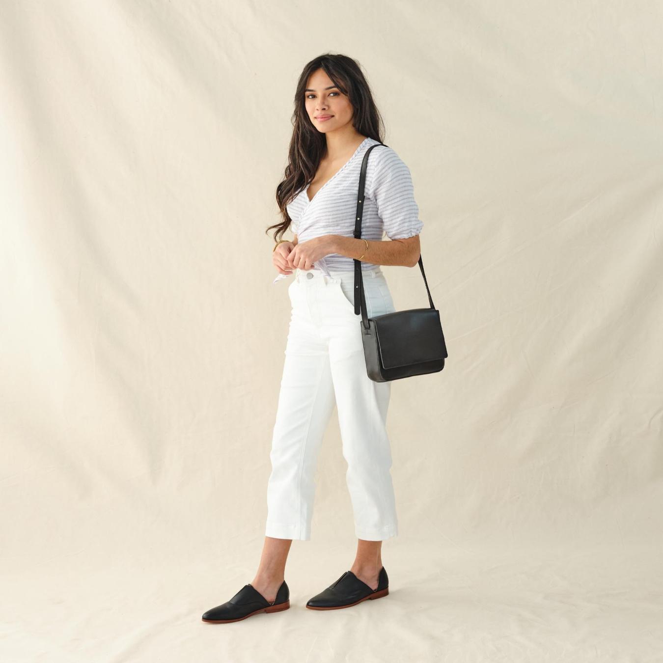 Nisolo Clara Crossbody Black | Women Bags &amp; Wallets