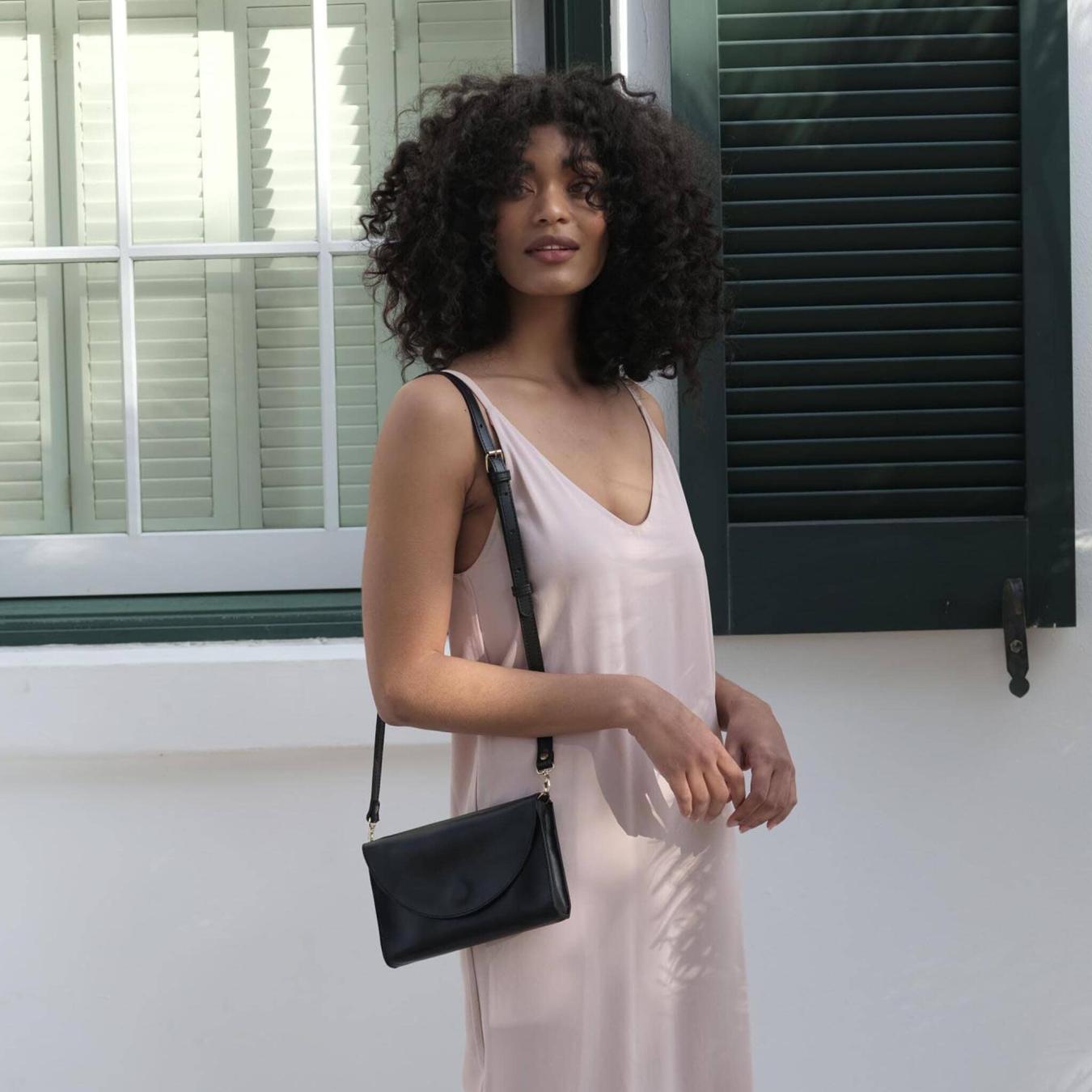 Nisolo Cleo Convertible Crossbody Black | Women Bags &amp; Wallets