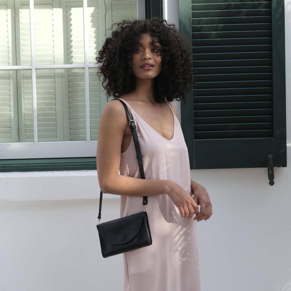 Nisolo Cleo Convertible Crossbody Black | Women Bags &amp; Wallets