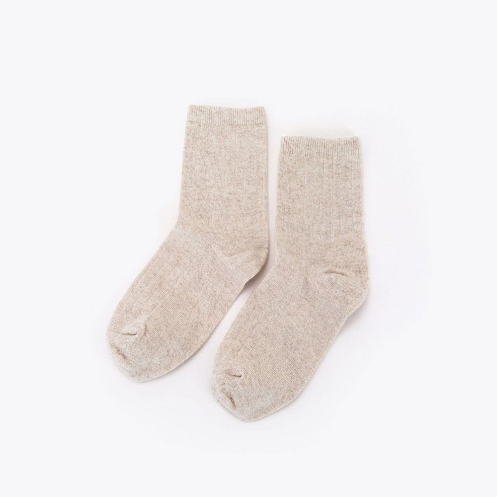 Nisolo Cotton Mid Sock Linen | Men Socks