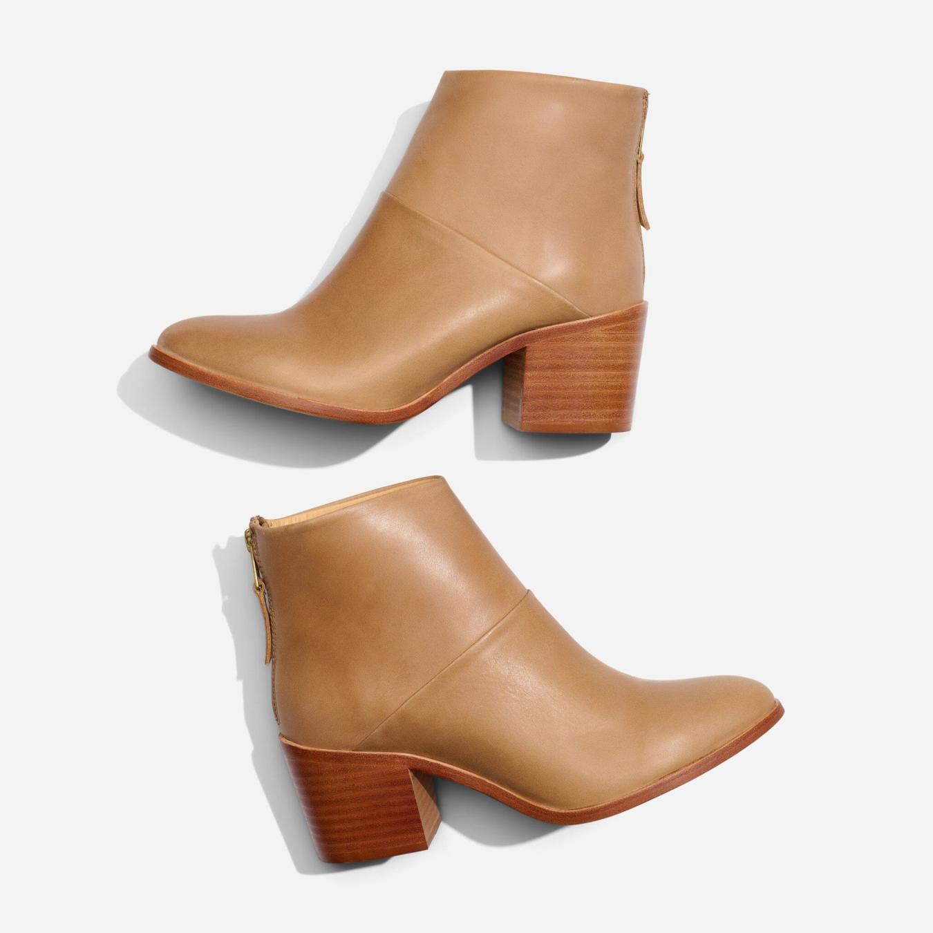 Nisolo Dari Boot Almond | Women Heels