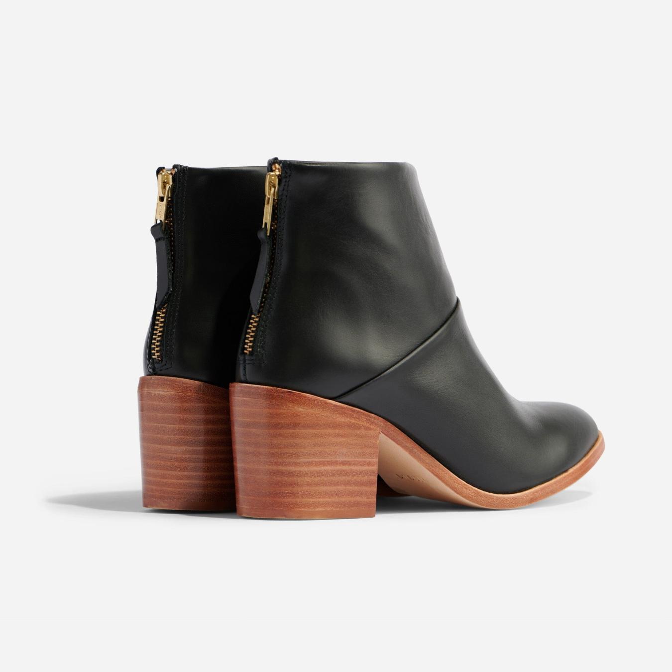 Nisolo Dari Boot Black | Women Heels