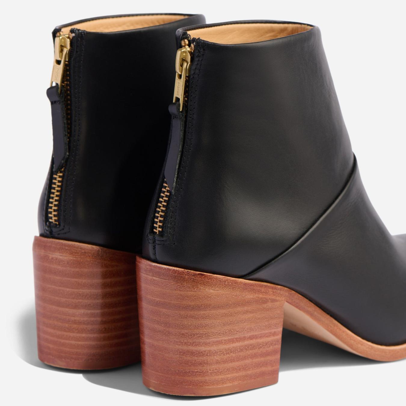 Nisolo Dari Boot Black | Women Heels