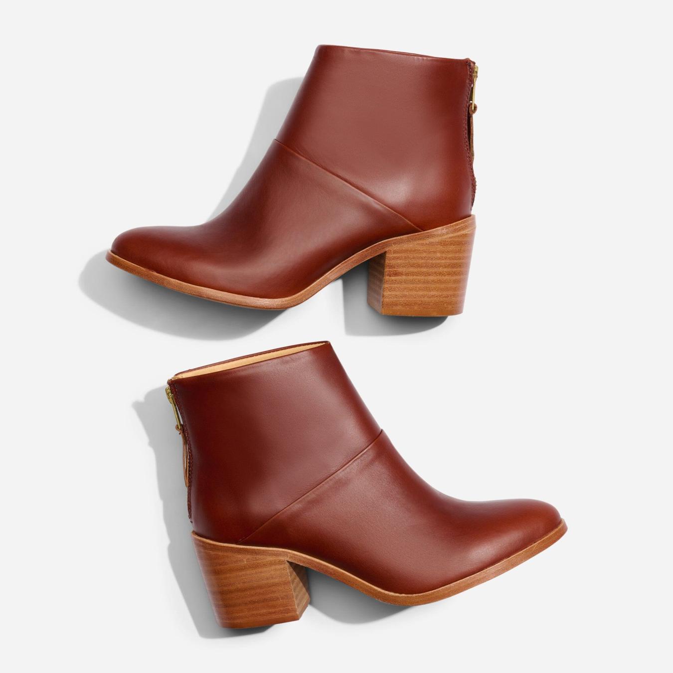 Nisolo Dari Boot Brandy | Women Heels