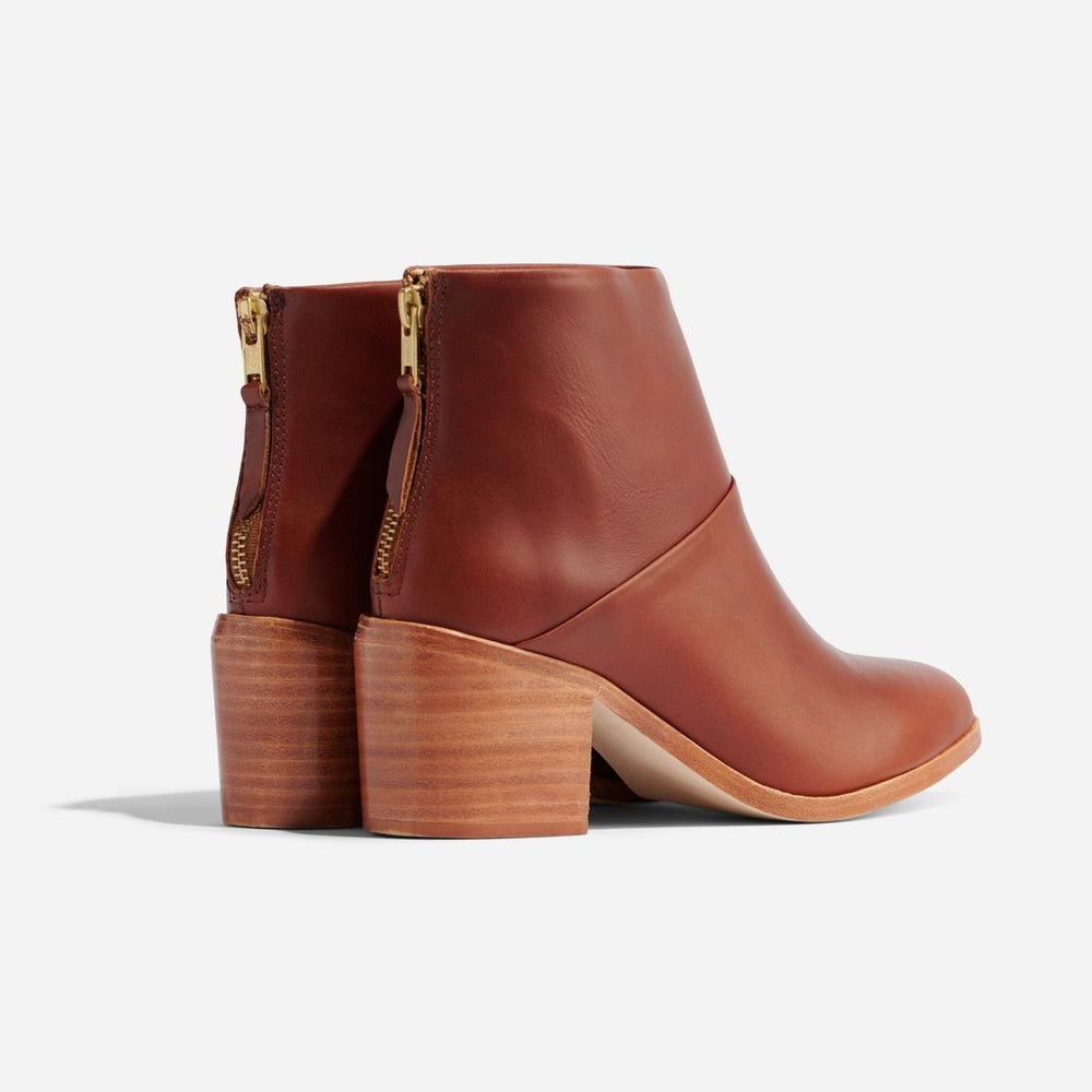 Nisolo Dari Boot Brandy | Women Heels