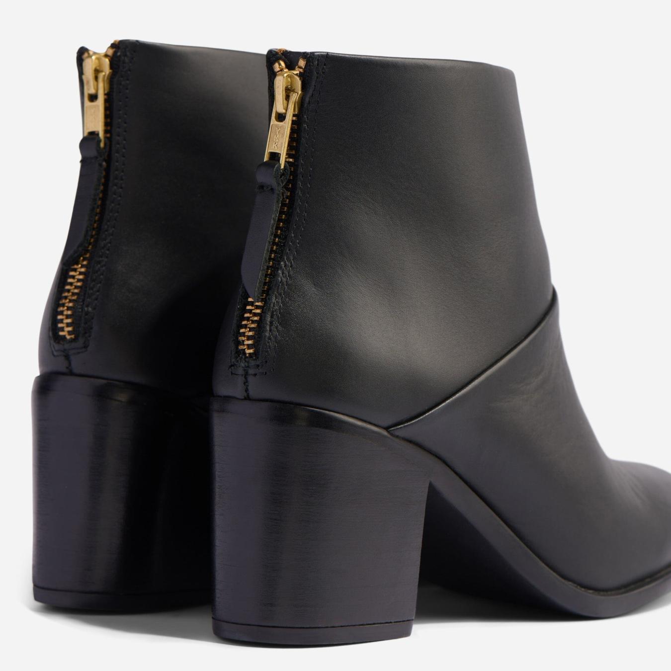 Nisolo Dari Commuter Boot Black/Black | Women Boots