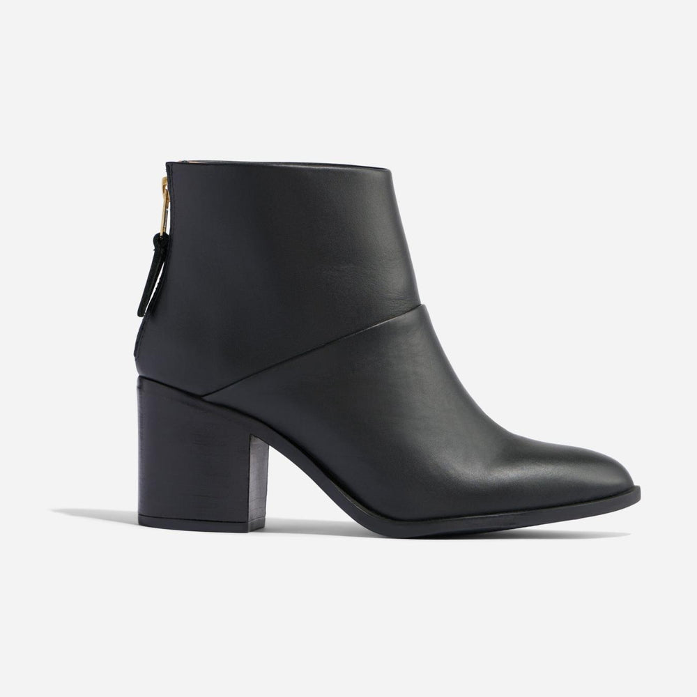 Nisolo Dari Commuter Boot Black/Black | Women Heels