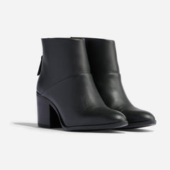 Nisolo Dari Commuter Boot Black/Black | Women Heels