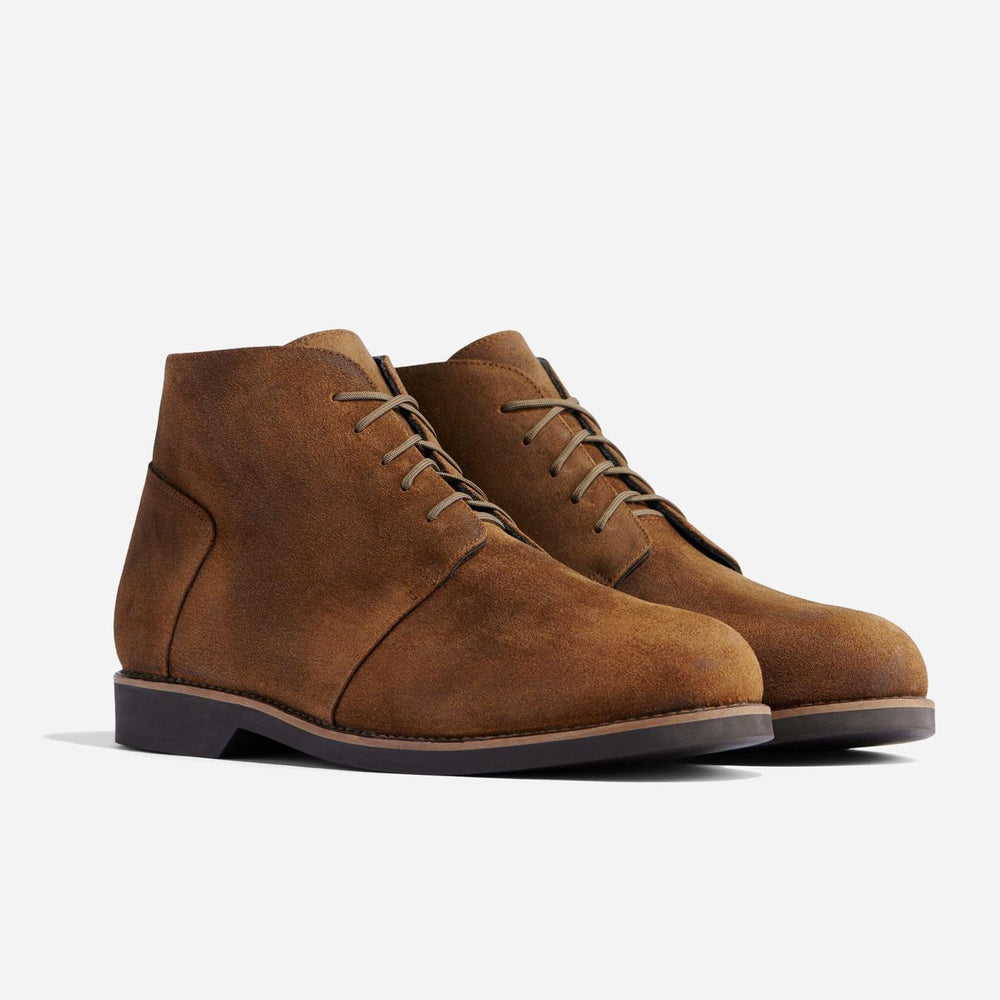 Nisolo Daytripper Chukka Boot Waxed Brown | Men Boots