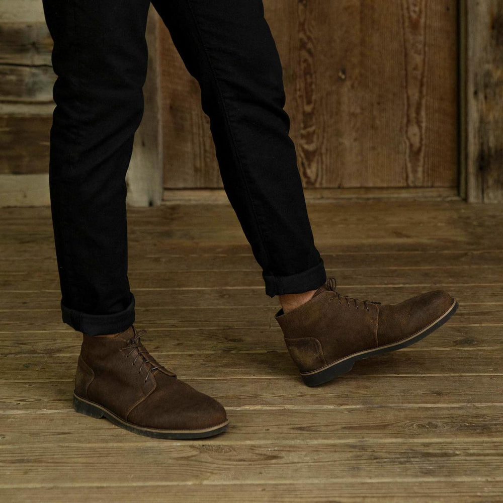 Nisolo Daytripper Chukka Boot Waxed Brown | Men Boots