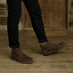 Nisolo Daytripper Chukka Boot Waxed Brown | Men Boots