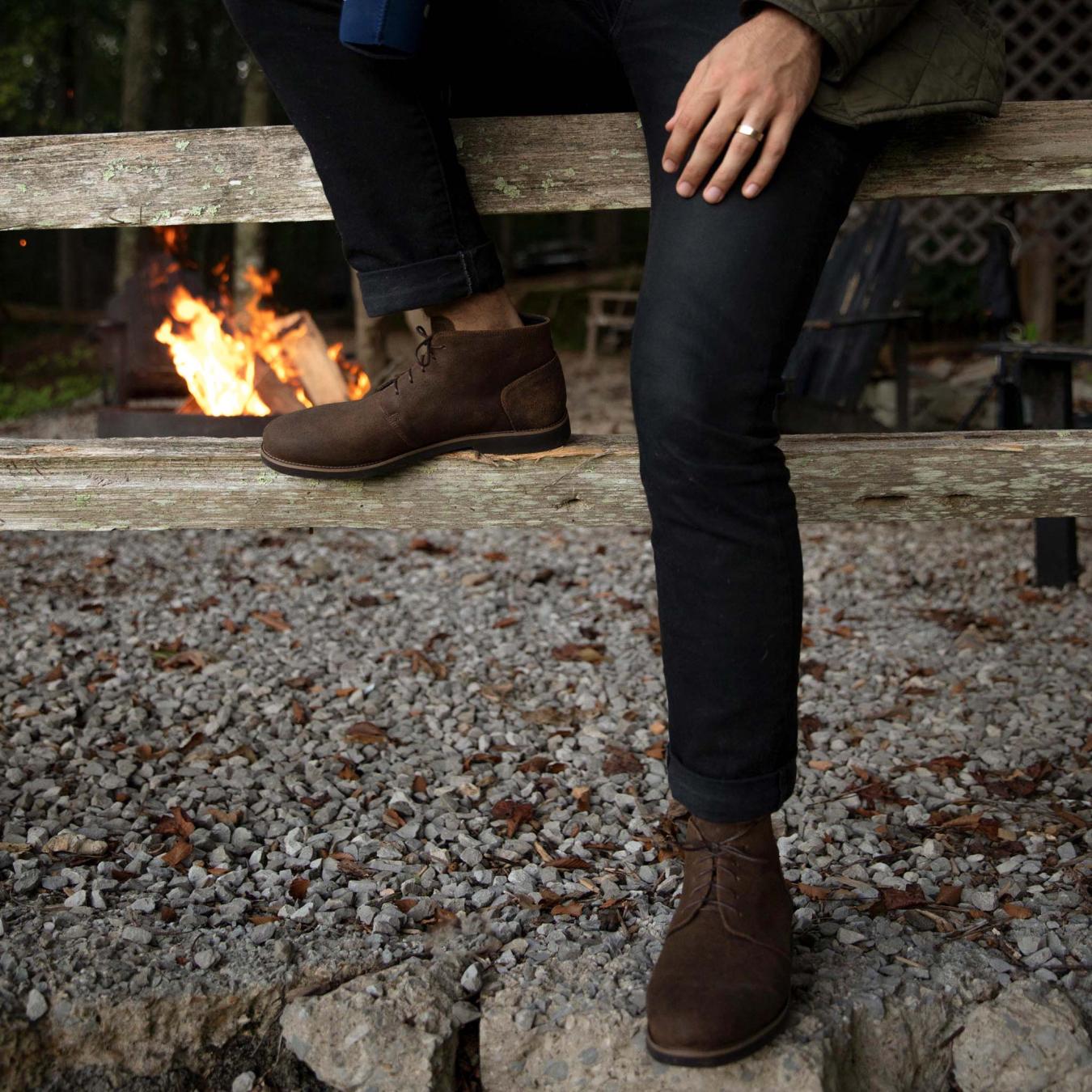Nisolo Daytripper Chukka Boot Waxed Brown | Men Boots