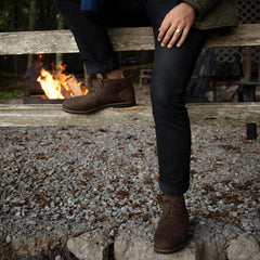 Nisolo Daytripper Chukka Boot Waxed Brown | Men Boots