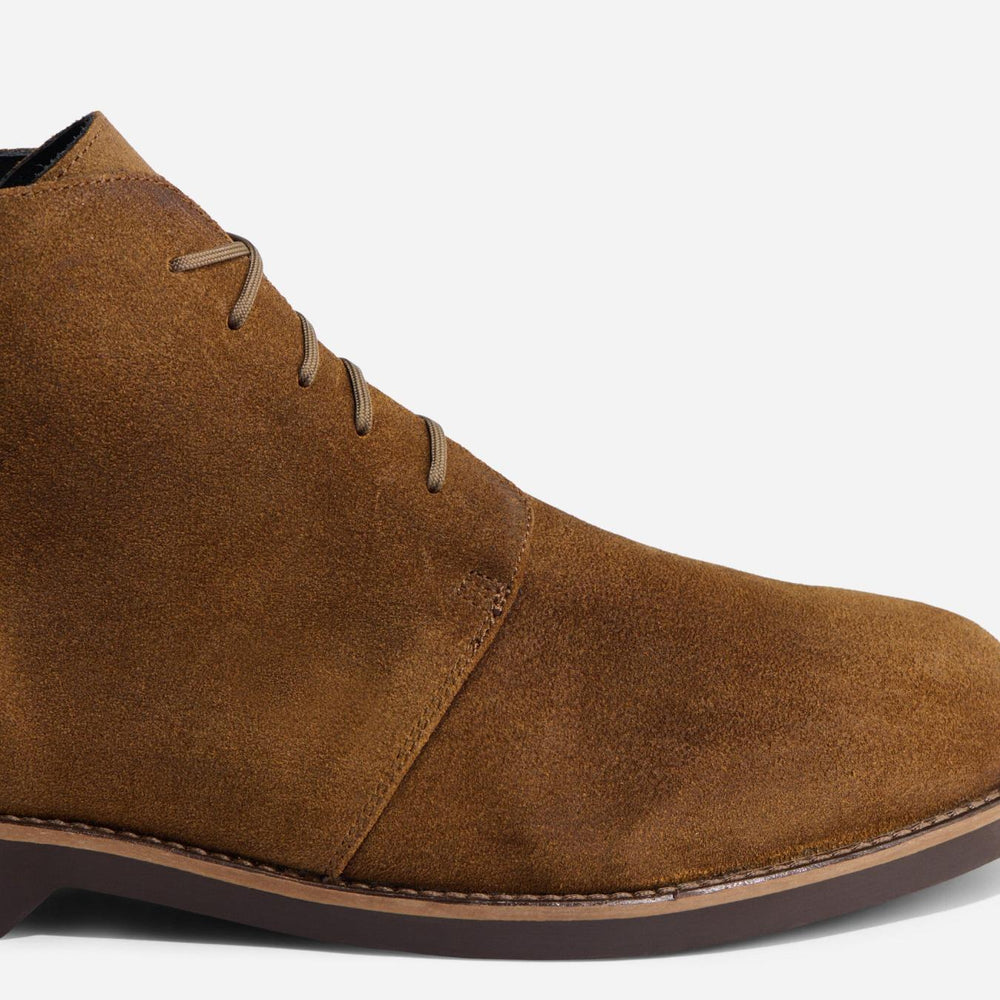 Nisolo Daytripper Chukka Boot Waxed Brown | Men Boots