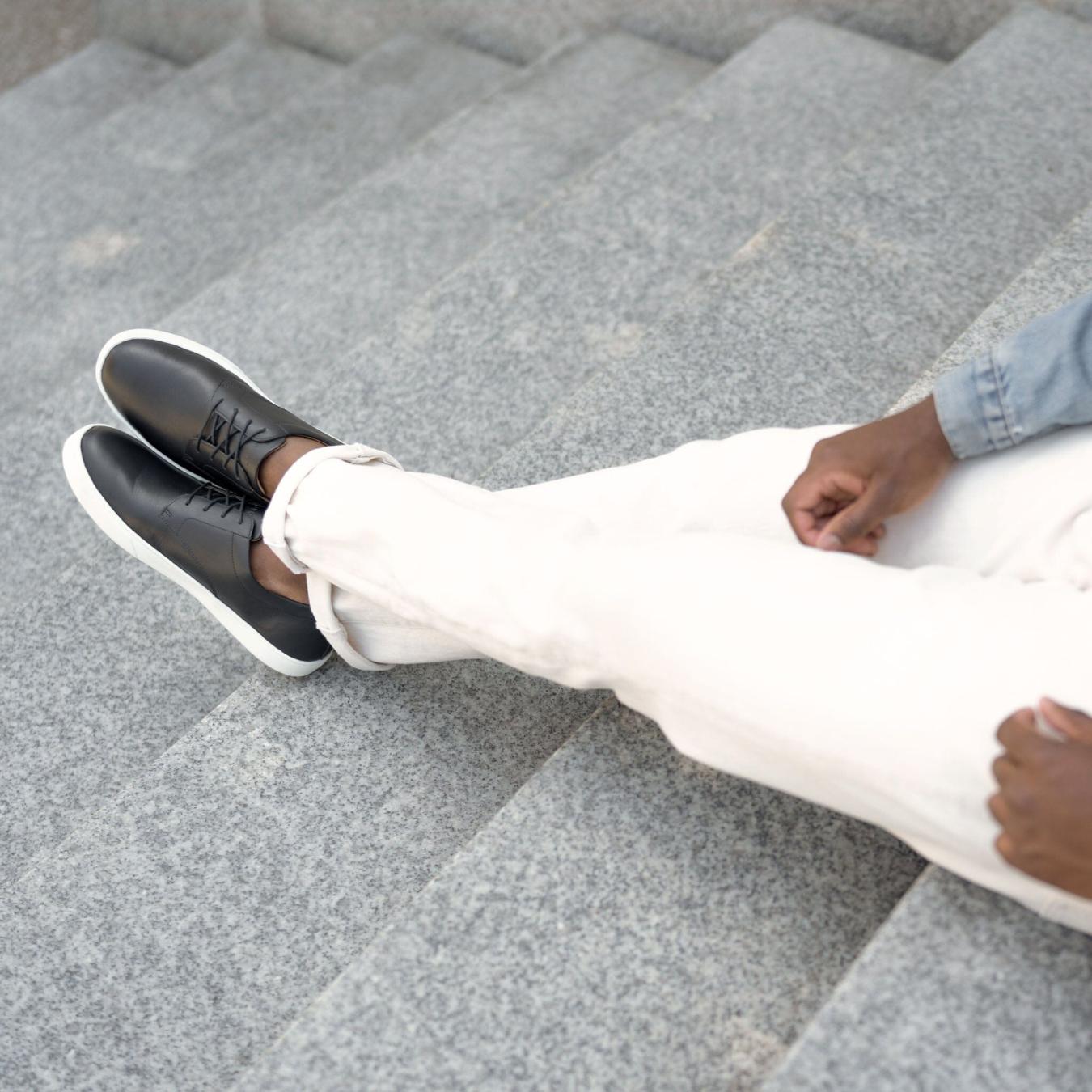 Nisolo Diego Everyday Sneaker Black | Men Sneakers