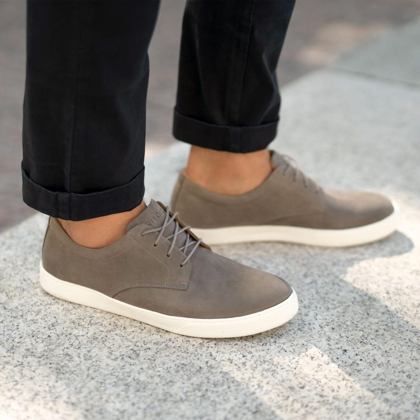 Nisolo Diego Everyday Sneaker Grey | Men Sneakers