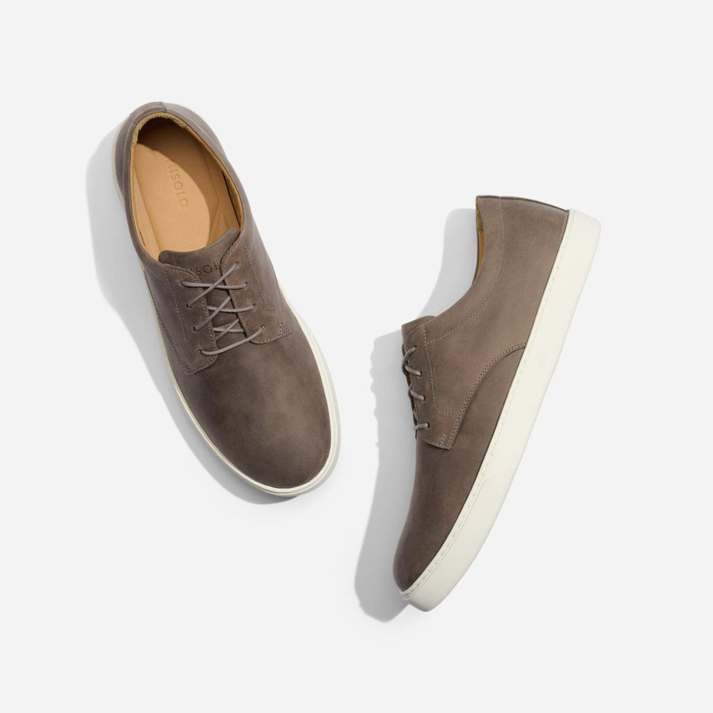 Nisolo Diego Everyday Sneaker Grey | Men Sneakers