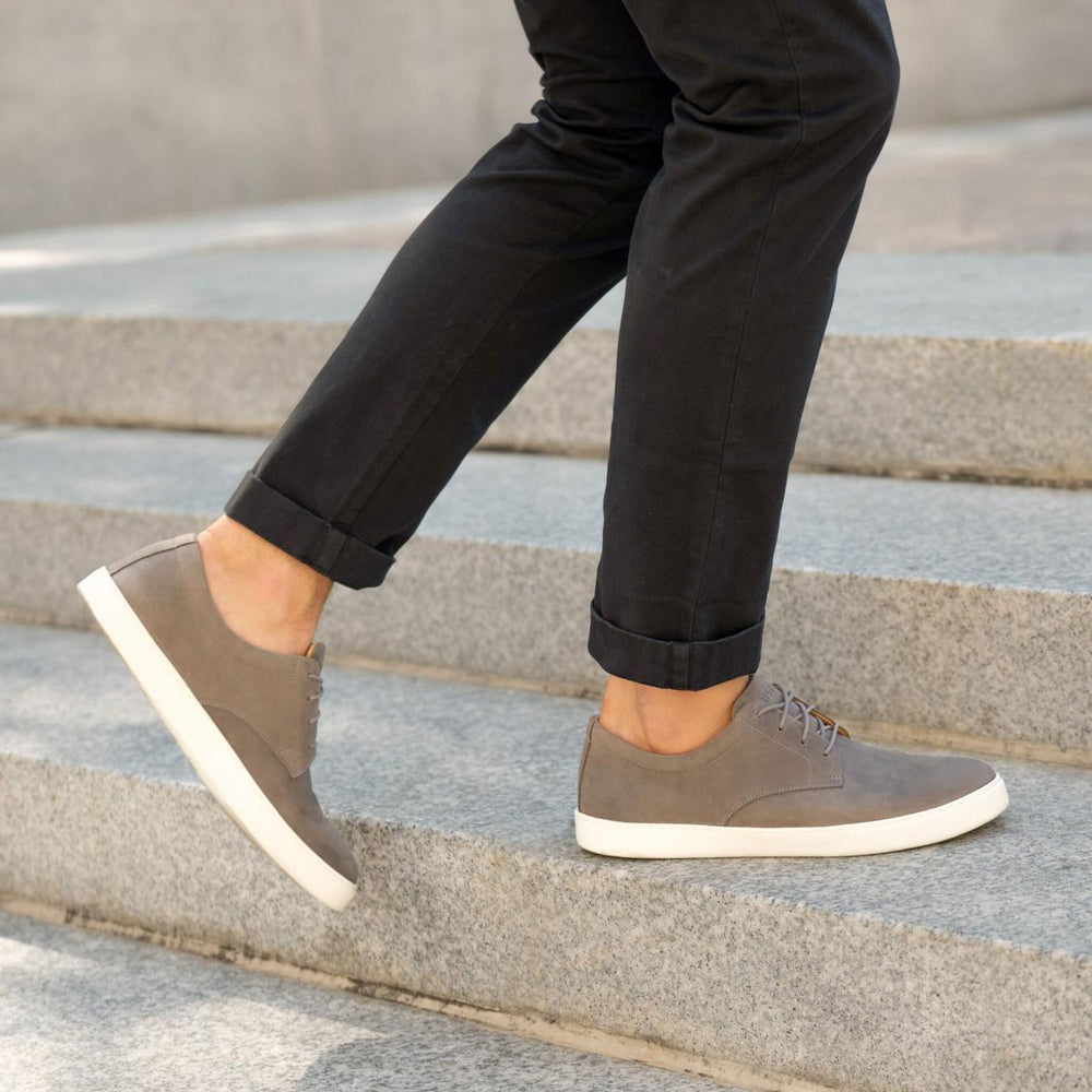 Nisolo Diego Everyday Sneaker Grey | Men Sneakers