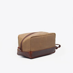 Nisolo Durango Dopp Kit Waxed Canvas | Men Bags &amp; Wallets