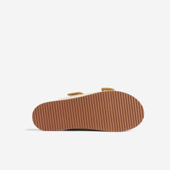 Nisolo Ella Flatform Slide Bone | Women Sandals