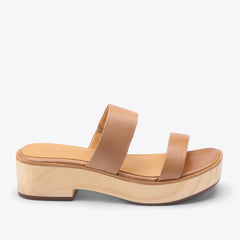 Nisolo Ellie All-Day Clog Almond | Women Heels