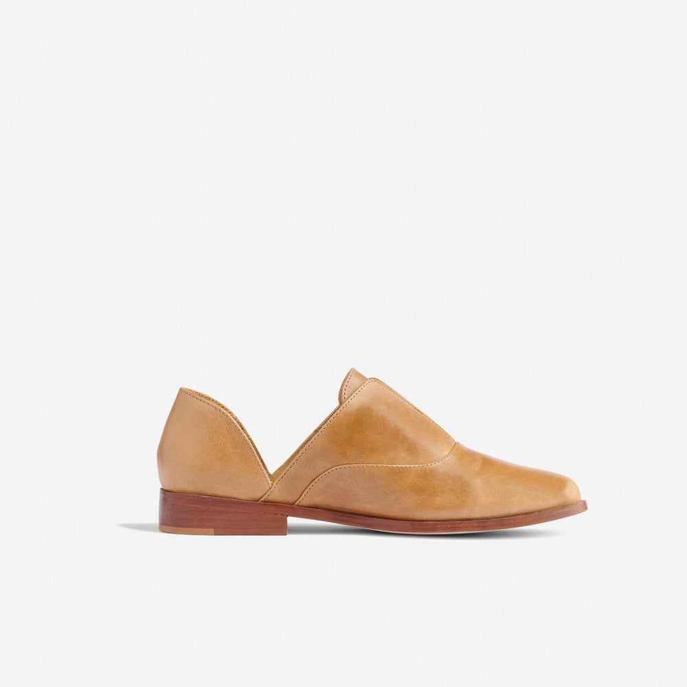Nisolo Emma D'Orsay Oxford 2.0 Almond | Women Flats &amp; Slip Ons
