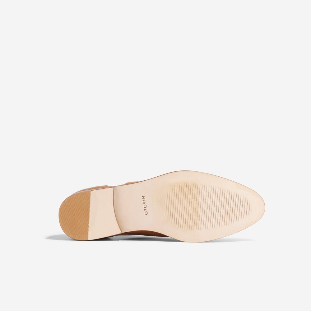 Nisolo Emma D'Orsay Oxford 2.0 Almond | Women Flats &amp; Slip Ons