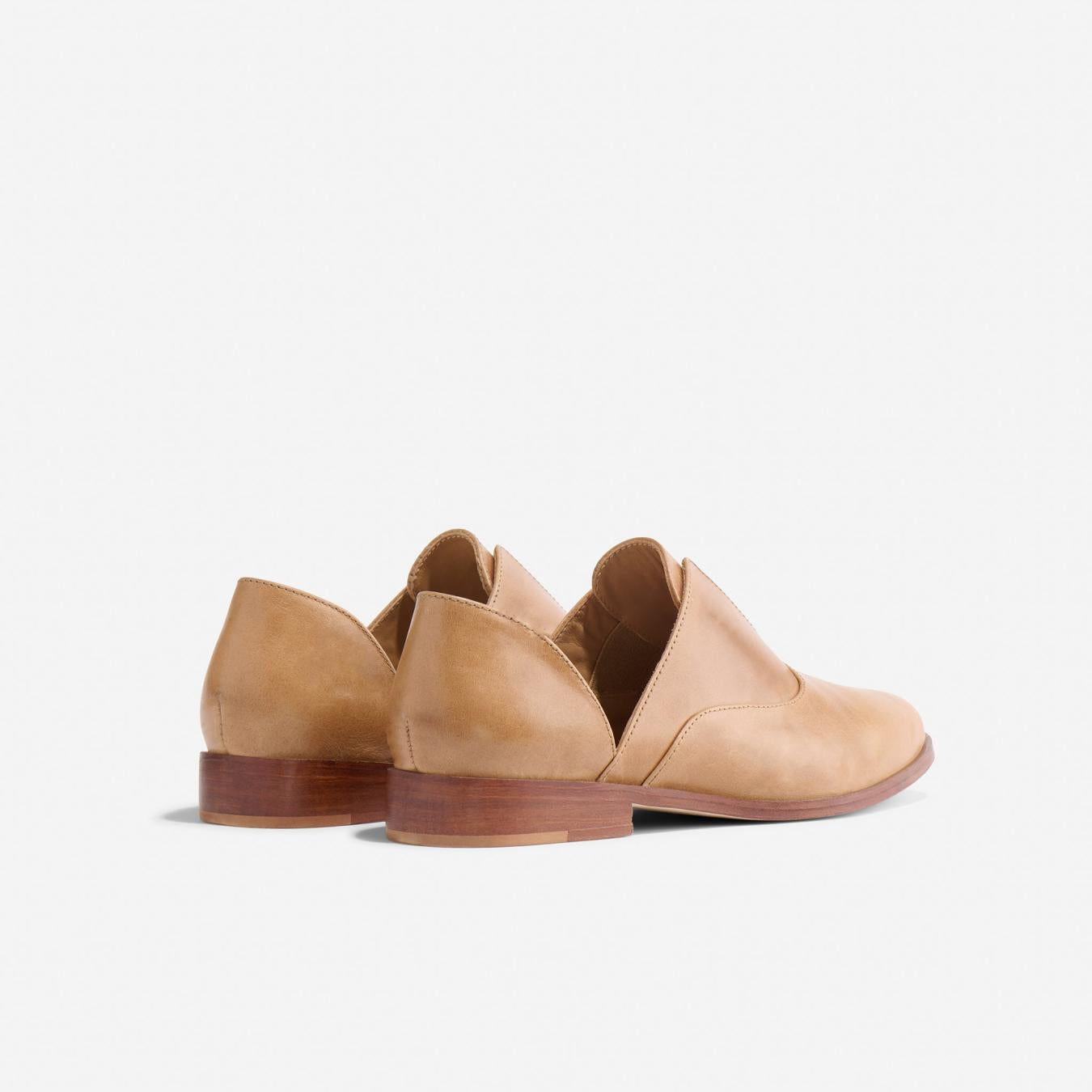 Nisolo Emma D'Orsay Oxford 2.0 Almond | Women Loafers &amp; Mules