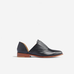 Nisolo Emma D'Orsay Oxford 2.0 Black | Women Flats &amp; Slip Ons