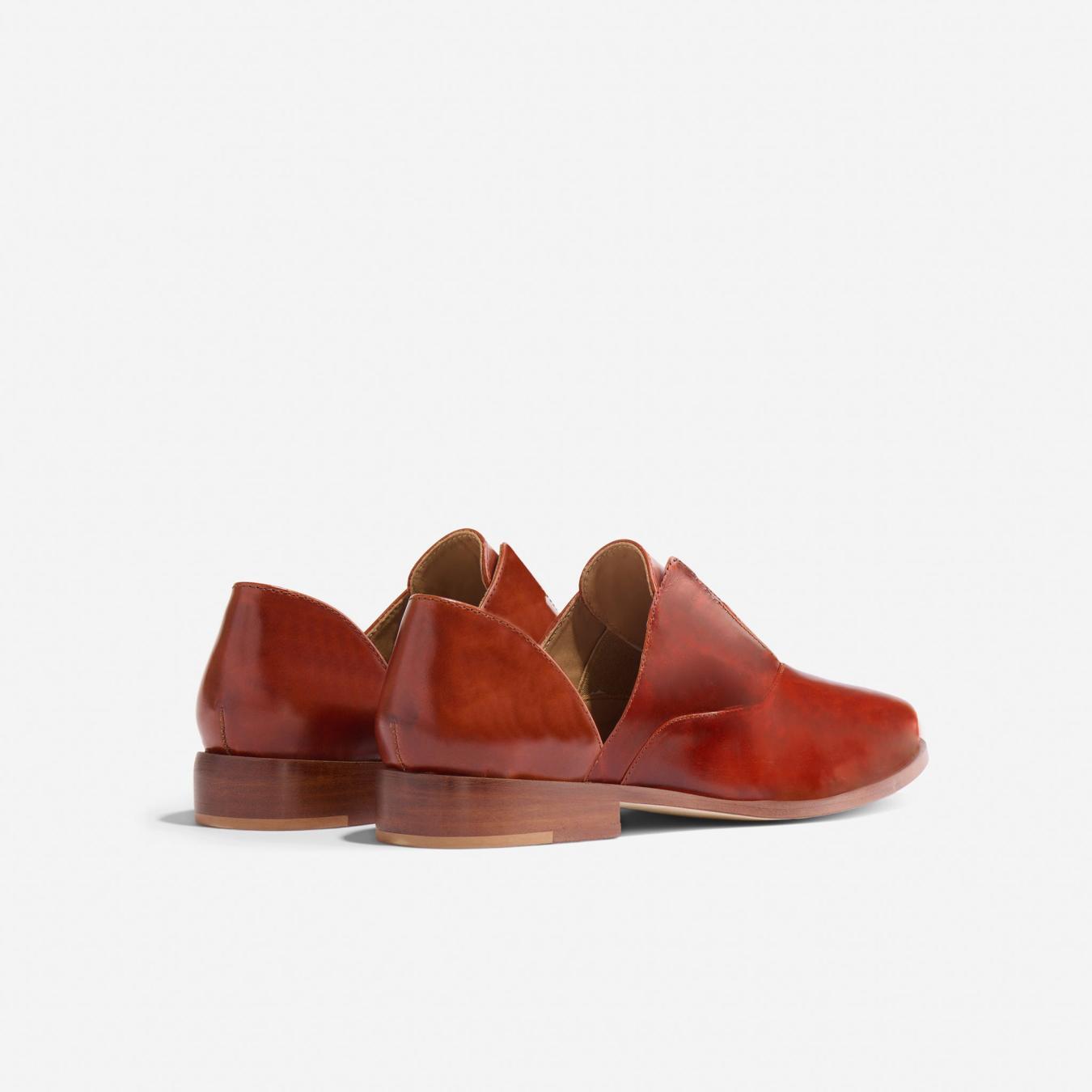 Nisolo Emma D'Orsay Oxford 2.0 Brandy | Women Loafers &amp; Mules