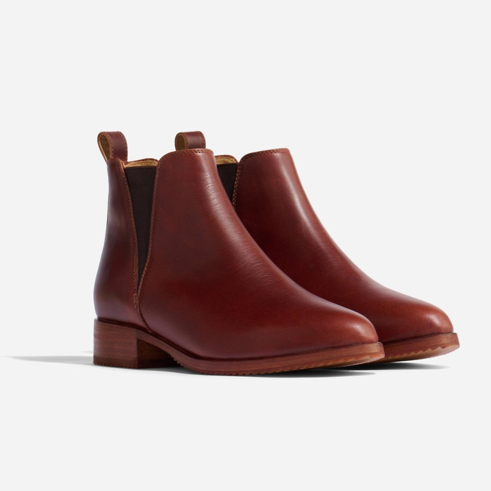 Nisolo Eva Everyday Chelsea Boot Auburn | Women Boots