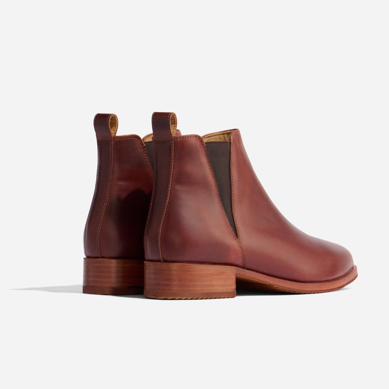 Nisolo Eva Everyday Chelsea Boot Auburn | Women Boots